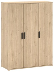Detská šatníková skriňa v prírodnej farbe 150x199x59 cm Sam – Vipack