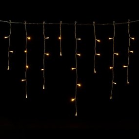 Aigostar - LED vonkajší vianočný reťazec 300xLED/8 funkcií 3xAA 18x06m IP44 teplá biela