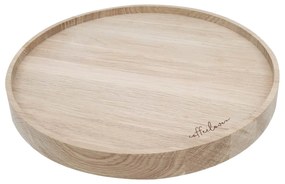 Eulenschnitt Otočná tácka Oak Wood Cofeelover 28 cm