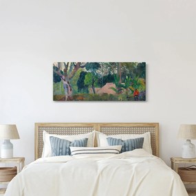 Obraz - Paul Gauguin, Te raau rahi (The Big Tree), reprodukcia (120x50 cm)