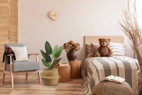 Tutumi Tutumi, pletený prírodný kôš v štýle Boho 381180B, hnedá, HOM-06661