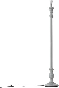 Klasická stojaca lampa sivá bez tienidla - Classico