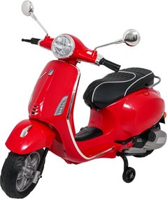 Elektrický skúter Vespa ROMA červený
