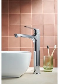 KFA Armatura 5552-712-00- Umývadlová batéria + výpust OTAVA 30,2 cm lesklý chróm