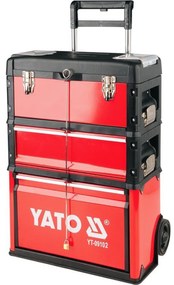 Dielenský vozík na náradie YATO | 3 sekcie, 1 zásuvka