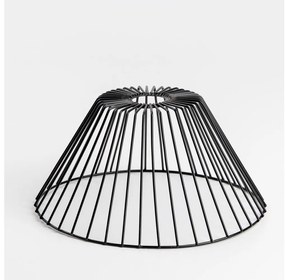 Univerzálne tienidlo CURITIBA, priemer 30 cm, čierne