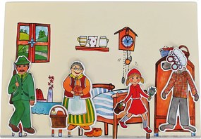 MARIONETINO Bábky a kulisy k rozprávke Červená Čiapočka