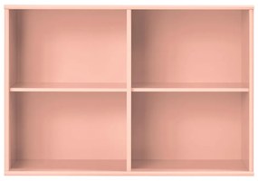 Ružová závesná knižnica 89x61x32,5 cm Mistral – Hammel Furniture