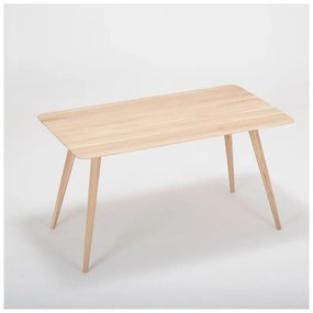 Pracovný stôl z masívneho dubového dreva Gazzda Stafa