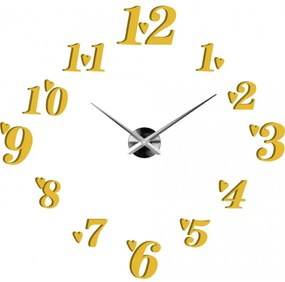 Veľké nalepovacie hodiny na stenu srdiečka I SENTOP 12S004+ srdiečka