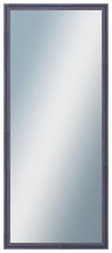 DANTIK - Zrkadlo v rámu, rozmer s rámom 60x140 cm z lišty LYON modrá (2668)