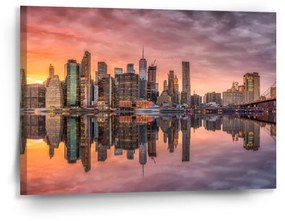 Sablio Obraz New York Západ slnka - 90x60 cm