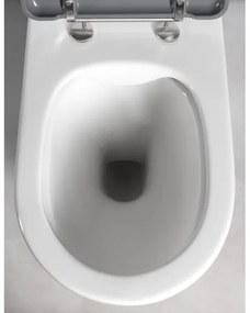 Sapho - bezbariérové kombinované WC, biela