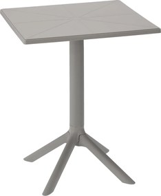 Zahradní stolek Fintro 60 cm šedý