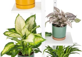 Stojan na kvety TOWER biely