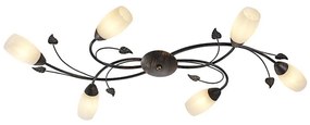 Globo 60800623X - Prisadený luster VENEZIA 6xE14/40W/230V