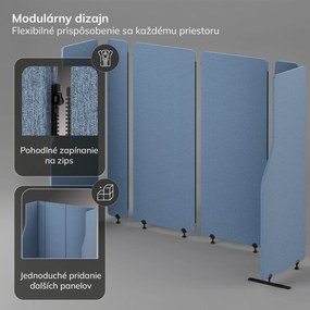 Akustická stena SADIE Frozen Lake 280/145 cm