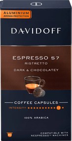 DAVIDOFF CAFÉ Espresso 57 Ristretto – 10 kapsúl