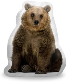 Sablio 3D vankúš Hnedý medveď