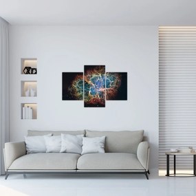 Obraz - Krabie hmlovina (90x60 cm)