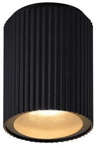 Nordlux - Vonkajšie stropné svietidlo KYKLOP 1xGU10/15W/230V IP54 čierna