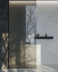 Rea Rea, kúpeľňová polica 60cm, SF02, čierna matná, REA-06010