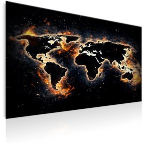 Artgeist Obraz - Fiery World Veľkosť: 120x80, Verzia: Premium Print