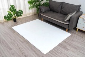 Koberec RABBIT 3D biely