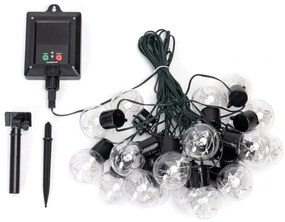 Aigostar - LED Solárna vianočná reťaz 20xLED/8 funkcií 11,5m IP65 multicolor