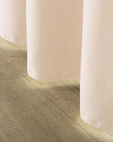 Záves na riasiacu pásku ecru velvet 140 x 280 cm 1 ks.