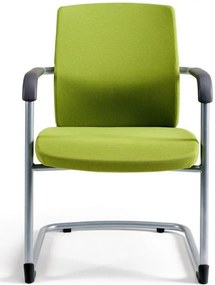 OFFICE PRO bestuhl -  OFFICE PRO bestuhl Konferenčná rokovacia stolička JCON WHITE zelená