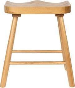 Stolička z dubového dreva v prírodnej farbe Vander – White Label