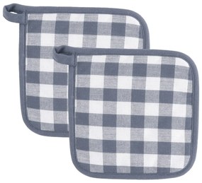 Bavlnené chňapky v súprave 2 ks Gingham – Tiseco Home Studio