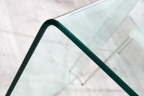 Písací stôl Fantome 120cm sklo