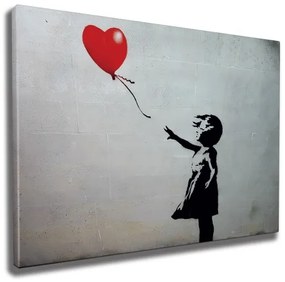 Nástenný obraz na plátne 50x70 cm čierna/šedá