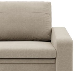 Kreslo ORBIT rozkladacie, béžové