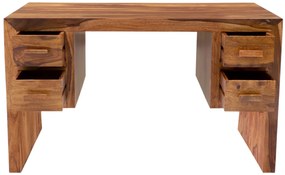 furniture-nabytek.cz - Písací stôl z masívneho dreva palisander 130x76x70