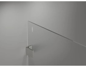 Mexen Lunar sprchová stena pravá 50 x 200 cm, 8mm číre sklo, brúsená oceľ, 830-050-000-97-00-P