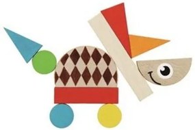 Detoa magnetické Puzzle Dino