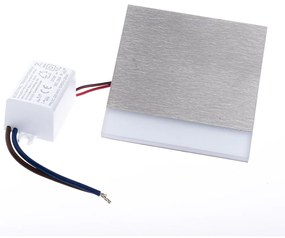 Schodiskové LED svietidlo Berg, 1x LED 0,6w, 6500k, s