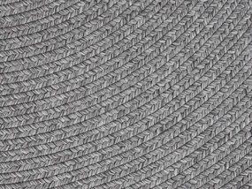 Koberec Hanse Home Braided Trenzado svetlosivý kruh
