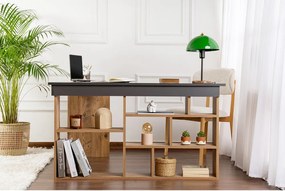 Pracovný stôl v dekore borovice 120x130 cm Vesper – Kalune Design