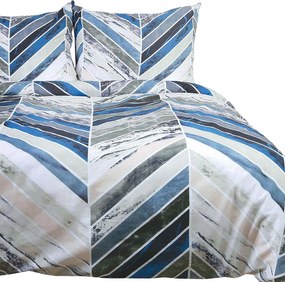 BAVLNENÉ OBLIEČKY COTTONLOVE 200X220 CM, 2KS 70X80 CM VZOROVANÉ