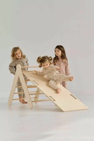 Šmykľavka - lezecká stena prírodná veľká