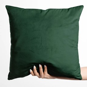 Biante Zamatová obliečka na vankúš Velvet Prémium SVP-012 Zelená 50 x 60 cm