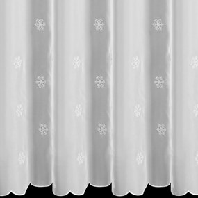 ZÁCLONA NA PÚTKACH XMAS20 350X145 CM VZOROVANÁ
