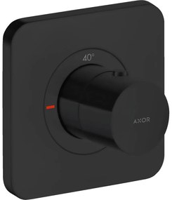 AXOR Citterio E termostat 120/120 s podomietkovou inštaláciou, matná čierna, 36702670