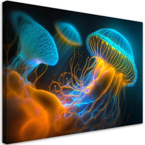 Gario Obraz na plátne Úchvatné medúzy Rozmery: 60 x 40 cm