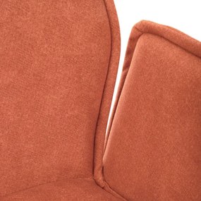 Otočná stolička LUGRO tehlová 871745