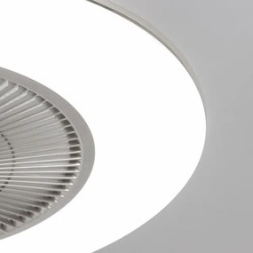 Brilagi - LED Stmievateľné svietidlo s ventilátorom AURA LED/38W/230V strieborná +DO